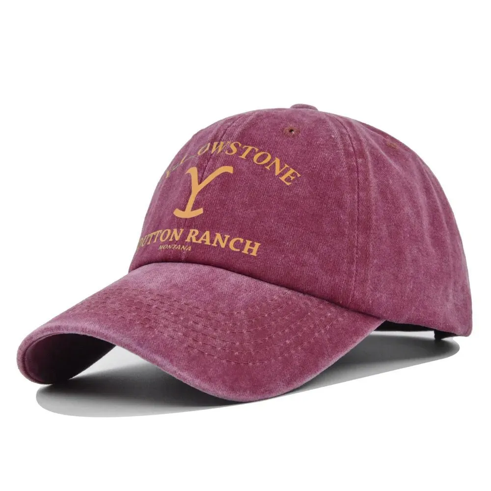 YELLOWSTONE Baseball Cap Snapback Hat