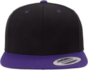 YP Classics 6089 Premium Wool-Blended 6 Panel High Profile Flat Bill Snapback Cap | Bulk Packs Available